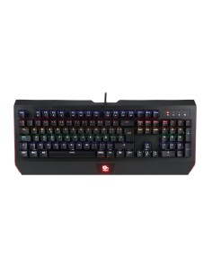 Clavier pour jeu Talius Rune Noir Noir/Rouge Espagnol Qwerty