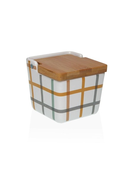 Salière avec couvercle Versa Peter Céramique 8,8 x 8,5 x 8,8 cm