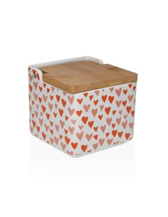 Salière avec couvercle Versa Amore Céramique Dolomite 12,2 x 11,5 x 12,2 cm
