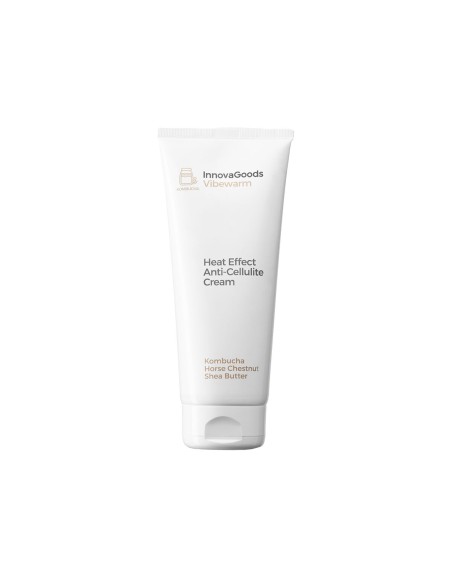 Crème Anti-cellulite à Effet Chaud Kombucha Vibewarm InnovaGoods 200 ml