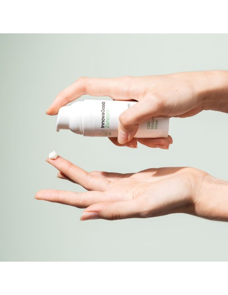 Crème Hydratante pour le Visage CBD Zencare InnovaGoods 50 ml