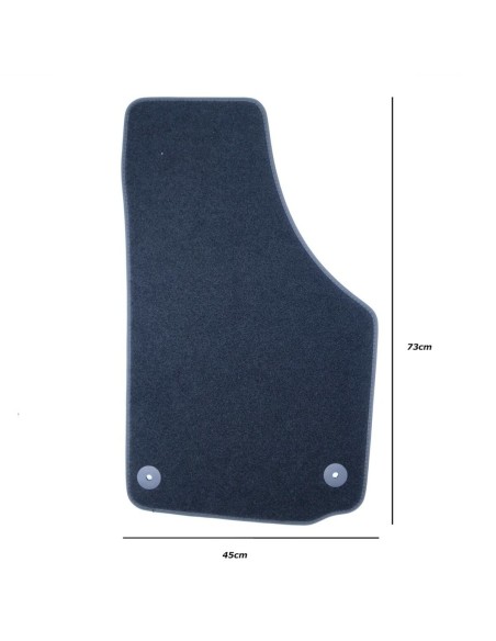 Set de tapis de voitures OCC Motorsport OCCST0015LOG Seat Leon Mk2 5 Pièces