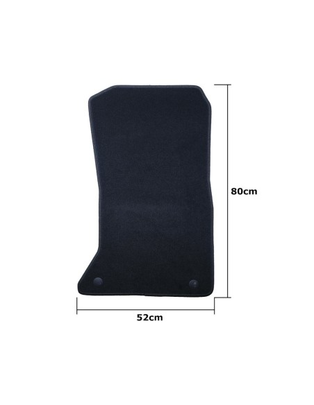 Set de tapis de voitures OCC Motorsport OCCBW0036 Bmw F10 Serie 5 Sedan Facelift 5 Pièces
