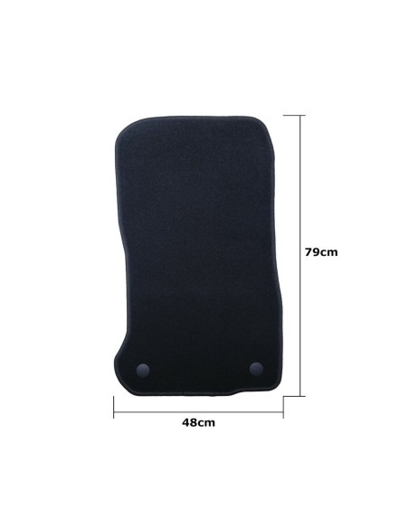 Set de tapis de voitures OCC Motorsport OCCBW0039 Bmw F12 Serie 6 Cabrio 5 Pièces