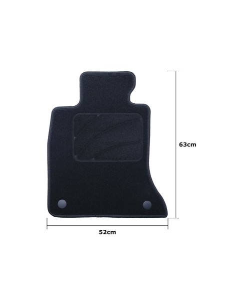 Set de tapis de voitures OCC Motorsport OCCBW0035 Bmw F10 Serie 5 Sedan 5 Pièces