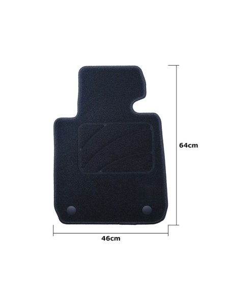Set de tapis de voitures OCC Motorsport OCCBW0043 Bmw F20 Serie 1 5 Puertas 5 Pièces