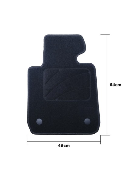 Set de tapis de voitures OCC Motorsport OCCBW0046 Bmw F23 Serie 2 Cabrio 5 Pièces