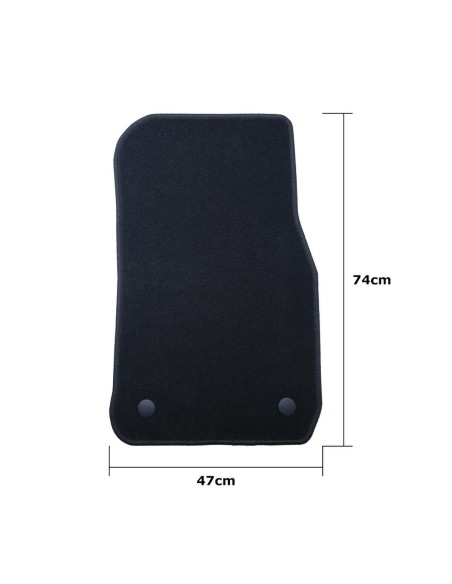 Set de tapis de voitures OCC Motorsport OCCBW0046 Bmw F23 Serie 2 Cabrio 5 Pièces