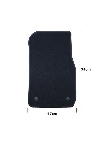 Set de tapis de voitures OCC Motorsport OCCBW0045 Bmw F22 Serie 2 Coupe 5 Pièces