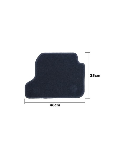 Set de tapis de voitures OCC Motorsport OCCBW0045 Bmw F22 Serie 2 Coupe 5 Pièces