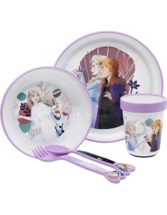 Ensemble Vaisselle pour Enfants Frozen CZ11305 (5 Pièces) 2