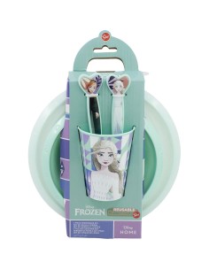 Ensemble Vaisselle pour Enfants Frozen CZ11310 Plastique (5 Pièces) 2