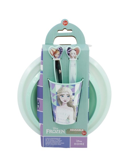Ensemble Vaisselle pour Enfants Frozen CZ11310 Plastique (5 Pièces)