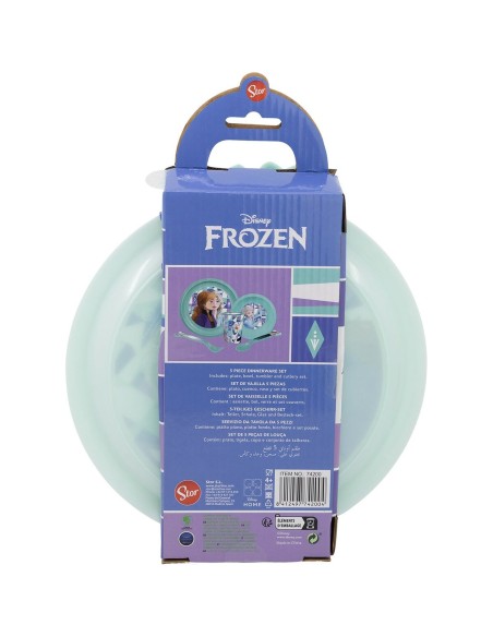 Ensemble Vaisselle pour Enfants Frozen CZ11310 Plastique (5 Pièces)