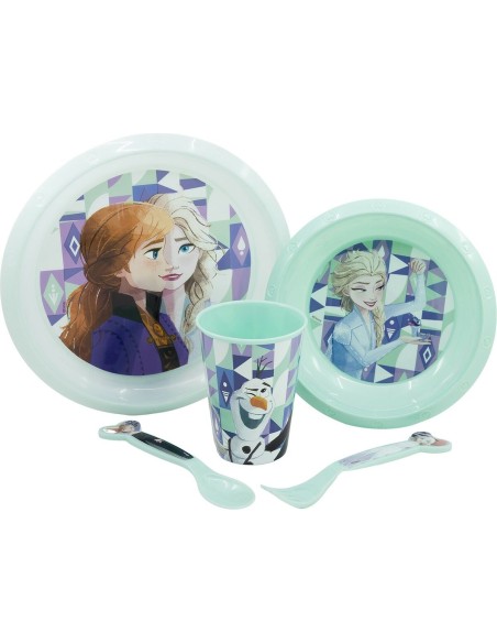 Ensemble Vaisselle pour Enfants Frozen CZ11310 Plastique (5 Pièces)