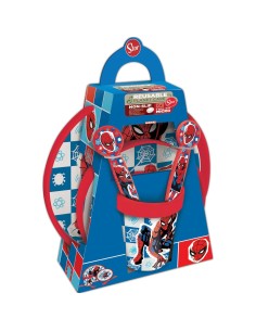Ensemble Vaisselle pour Enfants Spider-Man CZ11308 Plastique (5 Pièces)