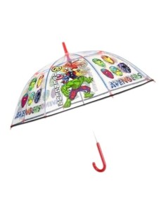 Parapluie The Avengers Perletti Transparent Fibre de Verre 74 cm Enfant