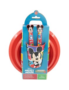 Ensemble Vaisselle pour Enfants Mickey Mouse CZ11311 (5 Pièces) 2