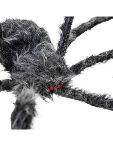 Décoration d'Halloween My Other Me Gris 80 x 18 x 8 cm Araignée