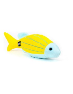 Jouet pour chien Gloria Linkin 6 x 8 x 25 cm Poisson Polyester polypropylène