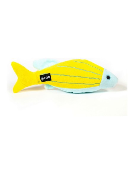 Jouet pour chien Gloria Linkin 6 x 8 x 25 cm Poisson Polyester polypropylène