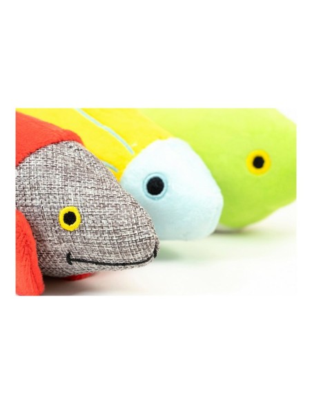 Jouet pour chien Gloria Linkin 6 x 8 x 25 cm Poisson Polyester polypropylène