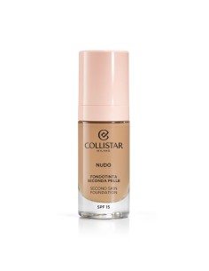 Fonds de teint liquides Collistar NUDO Nº 4N Sabbia Spf 15 30 ml
