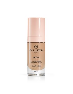 Fonds de teint liquides Collistar NUDO Nº 3R Naturale rosato Spf 15 30 ml