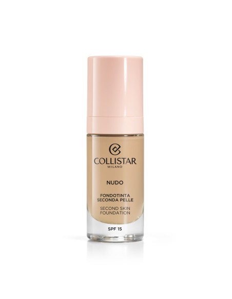 Fonds de teint liquides Collistar NUDO Nº 2G Beige dorato Spf 15 30 ml