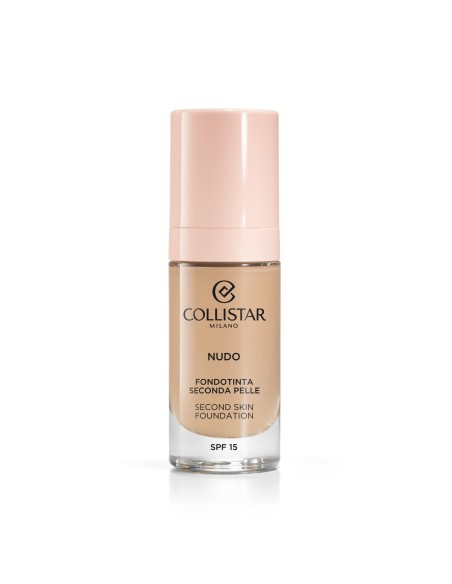 Fonds de teint liquides Collistar NUDO Nº 2R Beige rosato Spf 15 30 ml