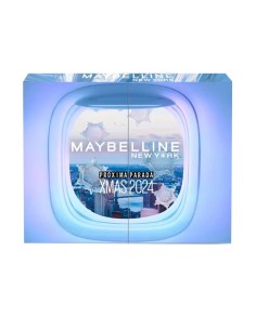 Set de Maquillage Maybelline XMAS 2024 Calendrier de l’Avent 12 Pièces