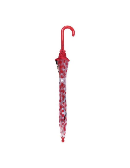 Parapluie Minnie Mouse Rouge 100 % POE (Ø 71 cm)