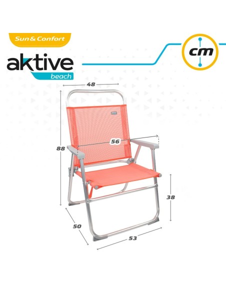 Chaise Pliante Aktive 48 x 50 x 88 cm