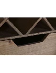 Range Bouteilles Home ESPRIT Bleu ciel 76,5 x 41 x 157,5 cm 2