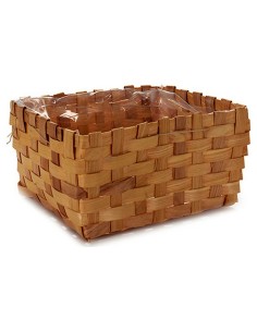 Pot Ibergarden Marron Canne 21 x 12,5 x 27 cm