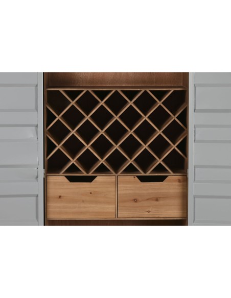 Range Bouteilles Home ESPRIT Bleu ciel 76,5 x 41 x 157,5 cm