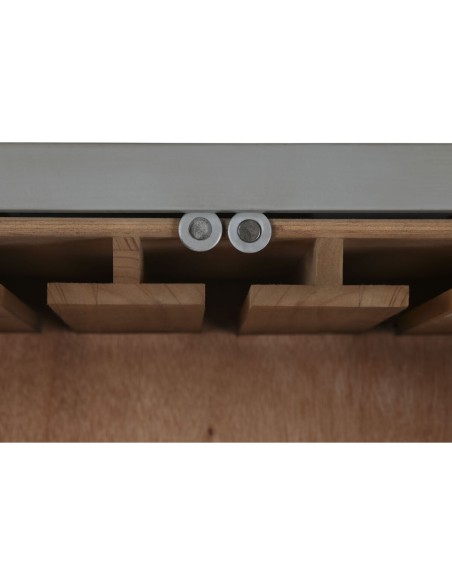 Range Bouteilles Home ESPRIT Bleu ciel 76,5 x 41 x 157,5 cm