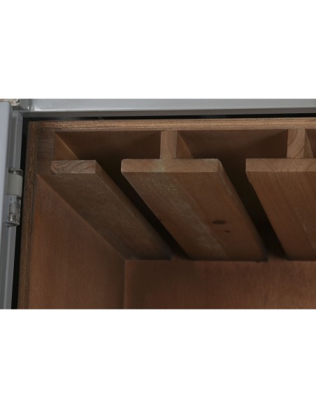 Range Bouteilles Home ESPRIT Bleu ciel 76,5 x 41 x 157,5 cm