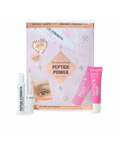 Set de Maquillage Revolution Make Up PEPTIDE POWER 2 Pièces