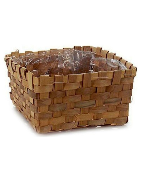 Pot Ibergarden Marron Canne 24 x 13 x 24 cm