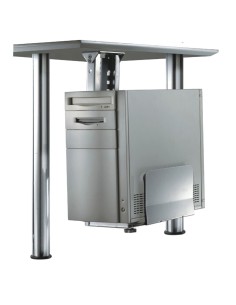 Support Neomounts CPU-D200SILVER Argenté Acier