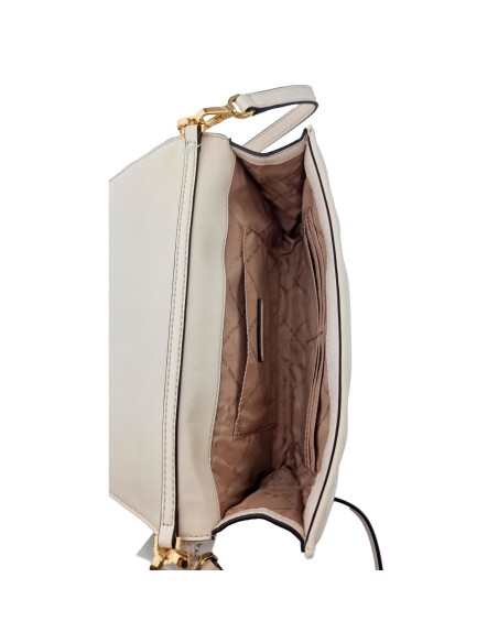 Sac-à-main Femme Michael Kors Serena Beige 25 x 15 x 4 cm