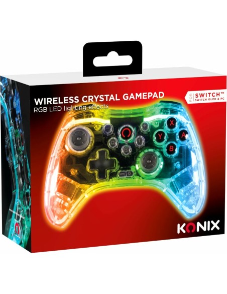 Contrôle des jeux KONIX Crystal