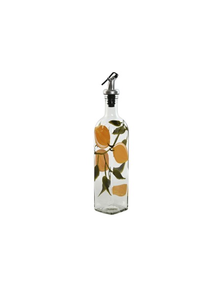 Huilier Home ESPRIT Jaune Acier inoxydable Verre 6 x 6 x 30,5 cm