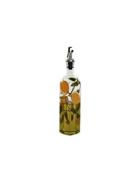 Huilier Home ESPRIT Jaune Acier inoxydable Verre 6 x 6 x 30,5 cm