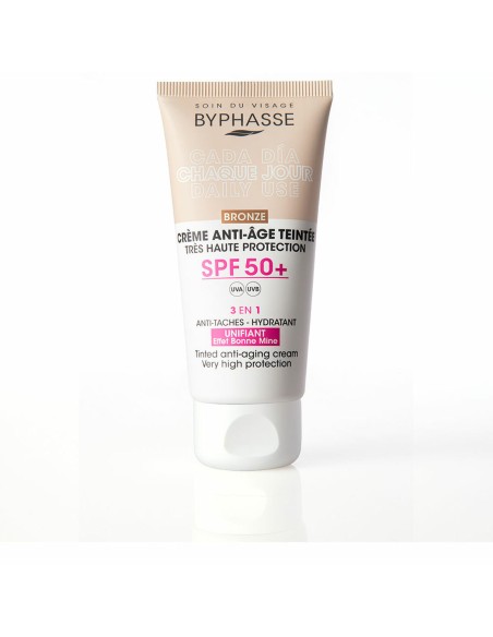 Crème de jour Byphasse CREMA FACIAL Spf 50 50 ml