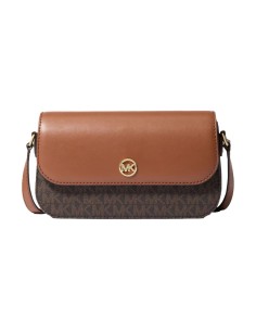 Sac à Bandoulière Michael Kors 35F4GTVC1B-BROWN Marron 21 x 14 x 4,5 cm