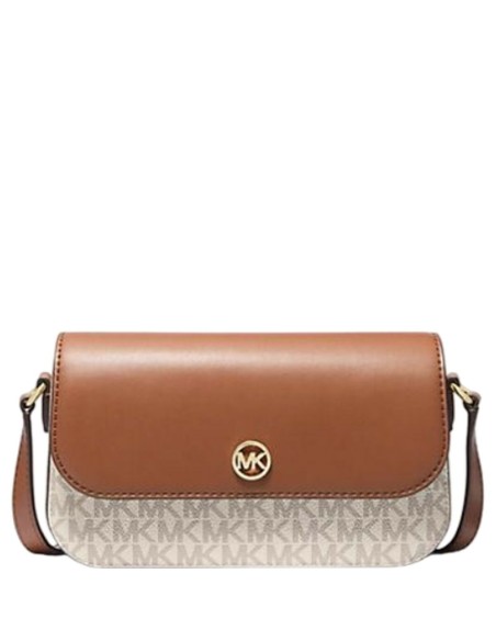 Sac à Bandoulière Michael Kors 35F4GTVC1B-VANILLA Beige 21 x 14 x 4,5 cm