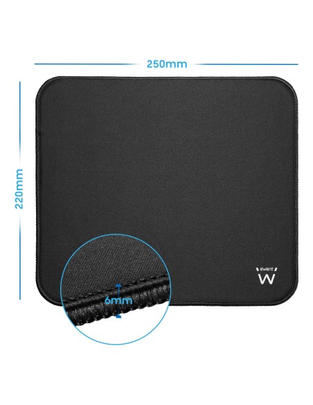 Tapis de Souris Ewent EW3183 Noir
