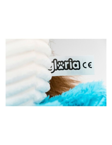 Jouet pour chien Gloria Bleu Monstre Polyester Feuille de Mousse polypropylène